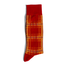 PLAID <br> RED <br> MID-CALF